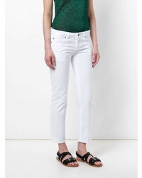 weiße enge Jeans von Aspesi