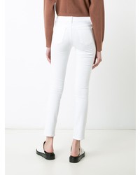 weiße enge Jeans von J Brand