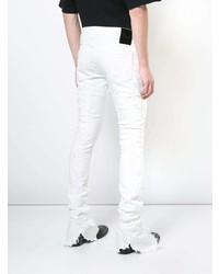 weiße enge Jeans von Fagassent