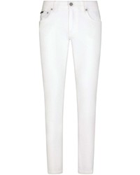 weiße enge Jeans von Dolce & Gabbana