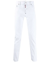 weiße enge Jeans von DSQUARED2