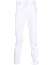 weiße enge Jeans von DSQUARED2