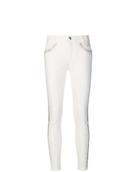 weiße enge Jeans von Ermanno Scervino