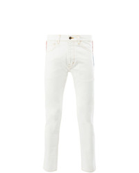 weiße enge Jeans von Facetasm
