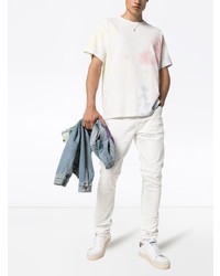 weiße enge Jeans von John Elliott