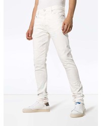 weiße enge Jeans von John Elliott