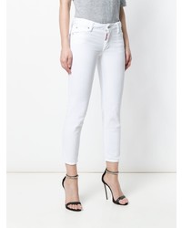 weiße enge Jeans von Dsquared2