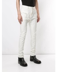 weiße enge Jeans von Julius