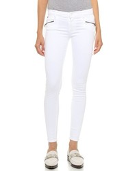 weiße enge Jeans von Hudson