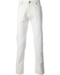 weiße enge Jeans von Jacob Cohen