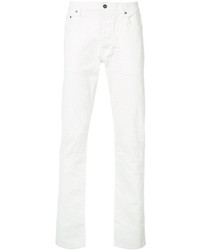 weiße enge Jeans von John Varvatos