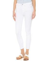 weiße enge Jeans von L'Agence