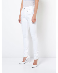 weiße enge Jeans von Thomas Wylde