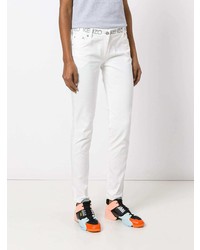 weiße enge Jeans von Kenzo