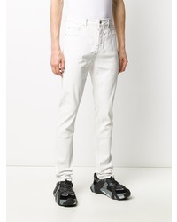 weiße enge Jeans von Rick Owens DRKSHDW