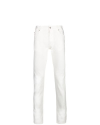 weiße enge Jeans von Maison Margiela