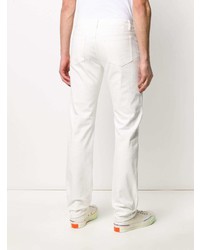 weiße enge Jeans von A.P.C.