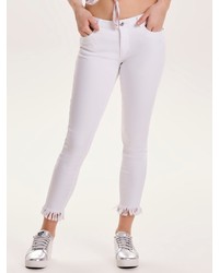 weiße enge Jeans von Only