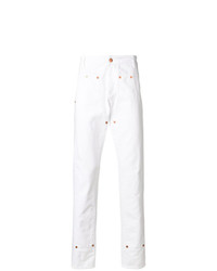 weiße enge Jeans von Paura