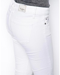 weiße enge Jeans von Pepe Jeans