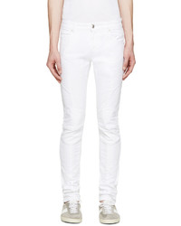 weiße enge Jeans von Pierre Balmain