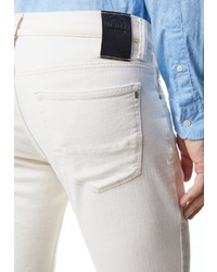 weiße enge Jeans von Pierre Cardin