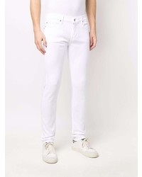 weiße enge Jeans von 7 For All Mankind