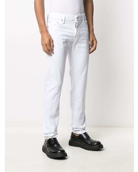 weiße enge Jeans von DSQUARED2