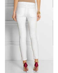 weiße enge Jeans von Acne Studios