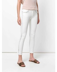 weiße enge Jeans von Ermanno Scervino