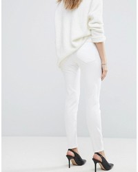 weiße enge Jeans von Vila