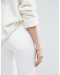 weiße enge Jeans von Vila