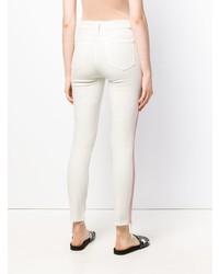 weiße enge Jeans von Mother
