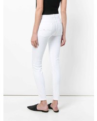 weiße enge Jeans von 7 For All Mankind