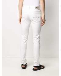 weiße enge Jeans von 7 For All Mankind