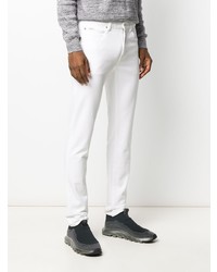 weiße enge Jeans von Z Zegna