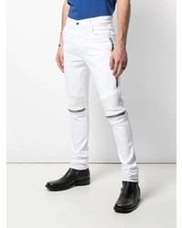 weiße enge Jeans von Amiri