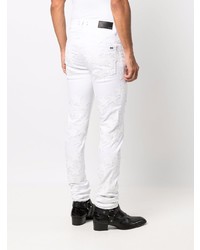 weiße enge Jeans von Amiri