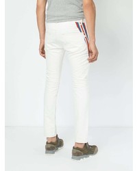 weiße enge Jeans von Facetasm