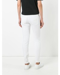 weiße enge Jeans von Dsquared2