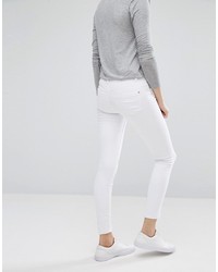 weiße enge Jeans von Only