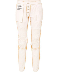 weiße enge Jeans von Unravel Project