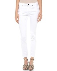 weiße enge Jeans von Victoria Beckham