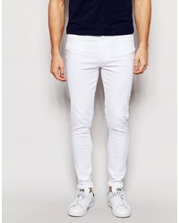 weiße enge Jeans von WÅVEN