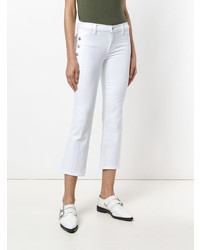 weiße enge Jeans von J Brand