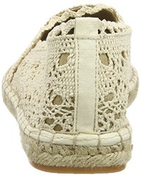 weiße Espadrilles von Buffalo