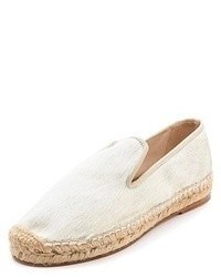 weiße Espadrilles