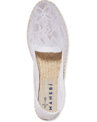 weiße Espadrilles von Manebi