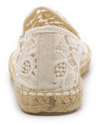 weiße Espadrilles von Soludos