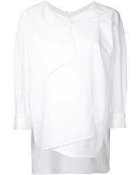 weiße Bluse mit Falten von Enfold